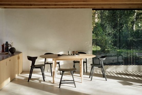 Bok Chair Black Oak