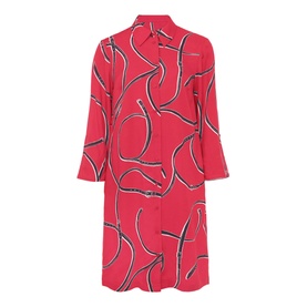Aubery Belt Printed Tunic Dress