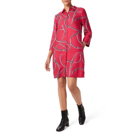 Aubery Belt Printed Tunic Dress