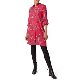 Aubery Belt Printed Tunic Dress