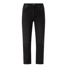 Riley High-Rise Straight Crop Jeans