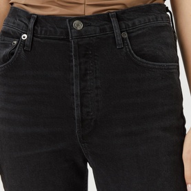 Riley High-Rise Straight Crop Jeans