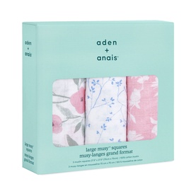 Three-Pack Large Muslin Squares