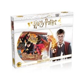 Board Games Quidditch Jigsaw Puzzle, 1000-piece Harry Potter themed puzzle, multi-coloured box featuring Harry Potter and Quidditch imagery