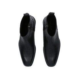Barnes Croc-Print Zip Boots
