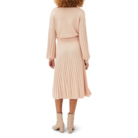 Teodora Pleat Knit Skirt