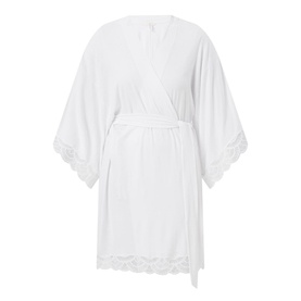 Mariana Lace-Trimmed Robe