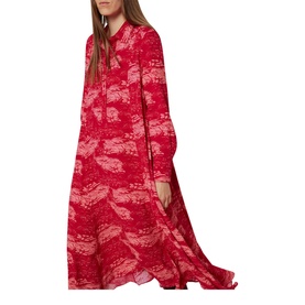 Field Print Shirt Dress
