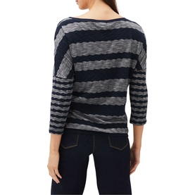 Jinny Textured Stripe Top