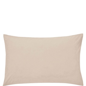 180 Thread Count Percale Standard Pillowcase Stone