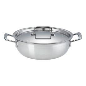 3-Ply Stainless Steel Non-Stick Chef's Casserole 24cm