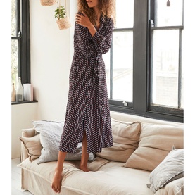 Nat Heart Shirt Midi Dress