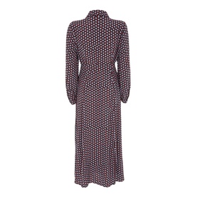 Nat Heart Shirt Midi Dress