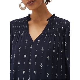 Magda Tiered Geo Dress