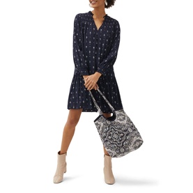 Magda Tiered Geo Dress