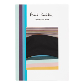 Three-Pack 'Artist Stripe' And 'Signature Stripe' Print Face Coverings