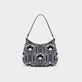 Cleo Jacquard Knit Shoulder Bag