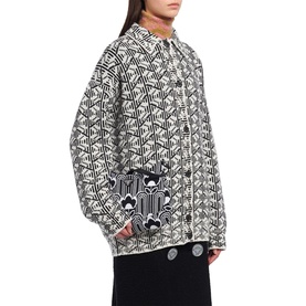 Cleo Jacquard Knit Shoulder Bag