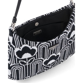 Cleo Jacquard Knit Shoulder Bag