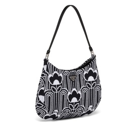 Cleo Jacquard Knit Shoulder Bag