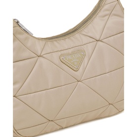 Re-Nylon Padded Hobo Crossbody Bag