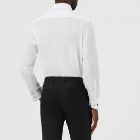 Tapered Fit Button-Down Shirt