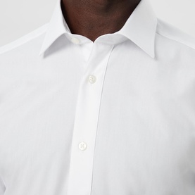 Tapered Fit Button-Down Shirt