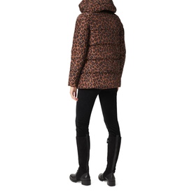Heather Short Puffer Coat