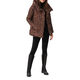 Heather Short Puffer Coat
