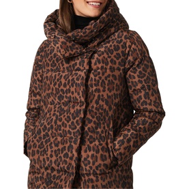 Heather Short Puffer Coat