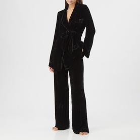 Bon Vivant Velvet Pyjama Bottoms