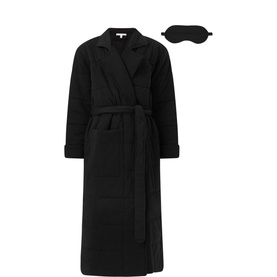 Sonya Eye Mask & Quilted Robe Set