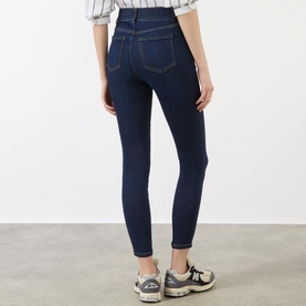 High Rise Ankle Grazer Skinny Leggings