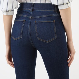 High Rise Ankle Grazer Skinny Leggings