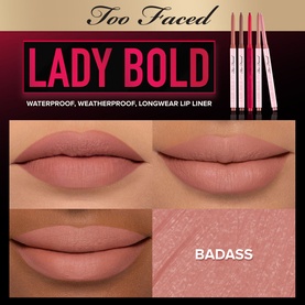 Lady Bold Demi-Matte Long-Wear Lip Liner