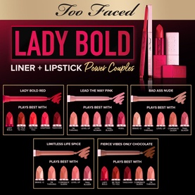 Lady Bold Demi-Matte Long-Wear Lip Liner
