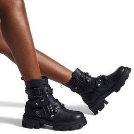 Vegan Trekker Biker Boot