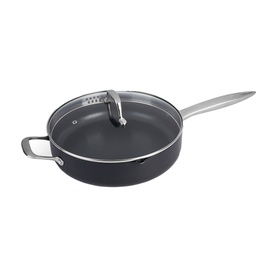 Ultimate Pro Saute Pan with Spout and Lid 28cm 