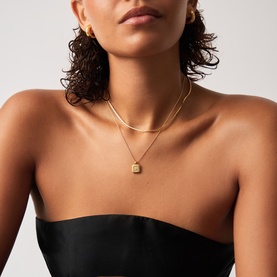 March Birthstone Necklace