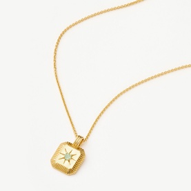 March Birthstone Necklace