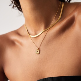 January Birthstone Necklace