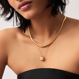 October Birthstone Necklace