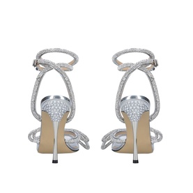 Double Bow PVC Heels 110