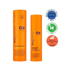 Skingredients Skin Shield Moisturising + Priming SPF 50 PA+++ Sunscreen Refillable Primary Pack 73ml