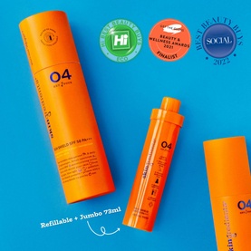 Skingredients Skin Shield Moisturising + Priming SPF 50 PA+++ Sunscreen Refillable Primary Pack 73ml