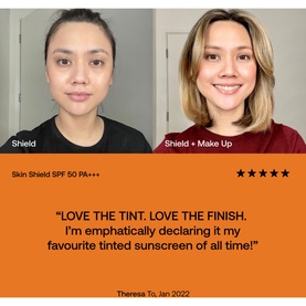 Skingredients Skin Shield Moisturising + Priming SPF 50 PA+++ Sunscreen Refillable Primary Pack 73ml