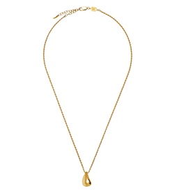 Savi Sculptural Droplet Pendant Necklace