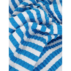 Kaiya Textured Puff Sleeve Stripe Top