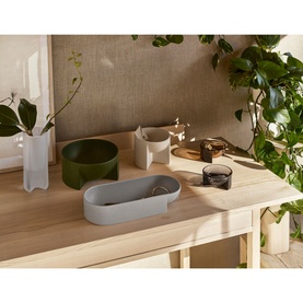 Kuru Interior Vase 130x60mm  grey