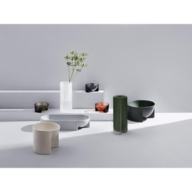 Kuru Ceramic Bowl 240x120mm moss green